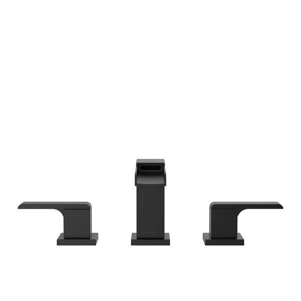 Two Handle Widespread Channel Bathroom Faucet
