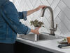 Single Handle Pull Down Bar/Prep Faucet With Touch2O Technology