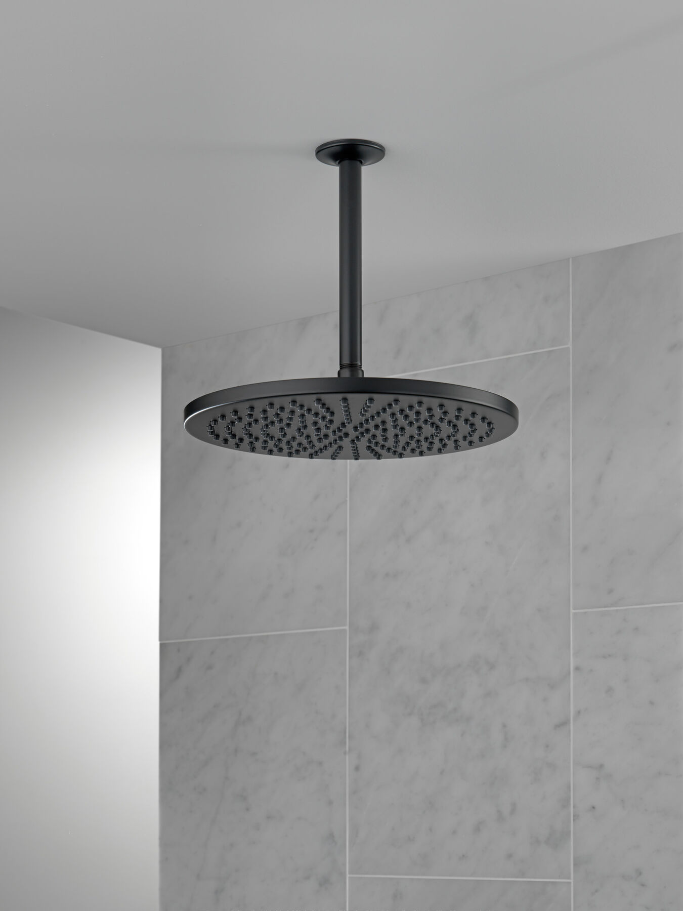 Single-Setting Metal Raincan Shower Head