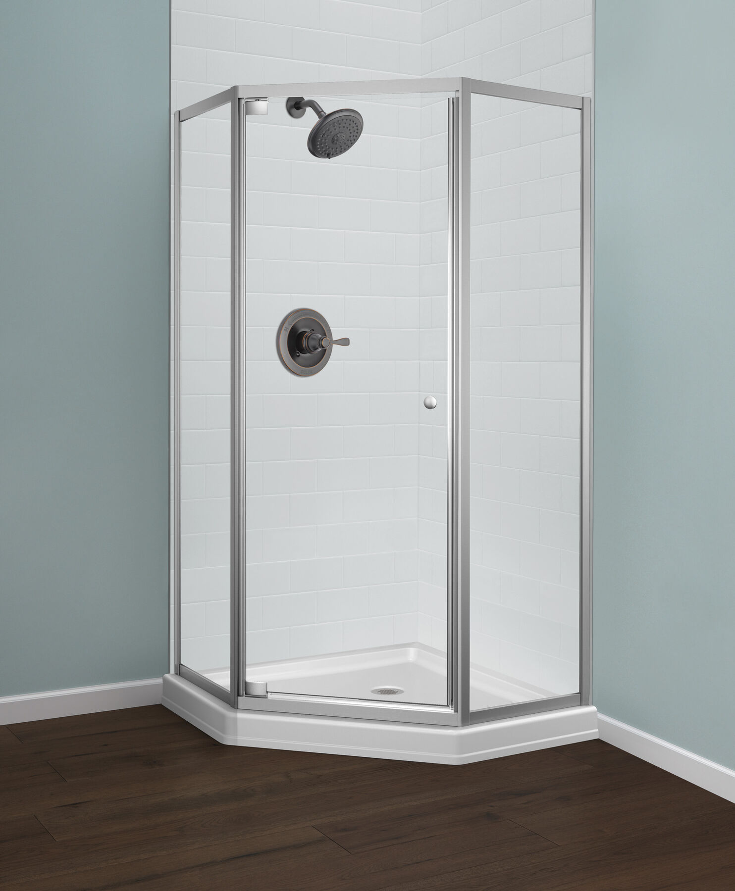 38" Neo Angle Enclosure - Clear