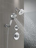 7-Setting Wall Mount Hand Shower with Cleaning Spray