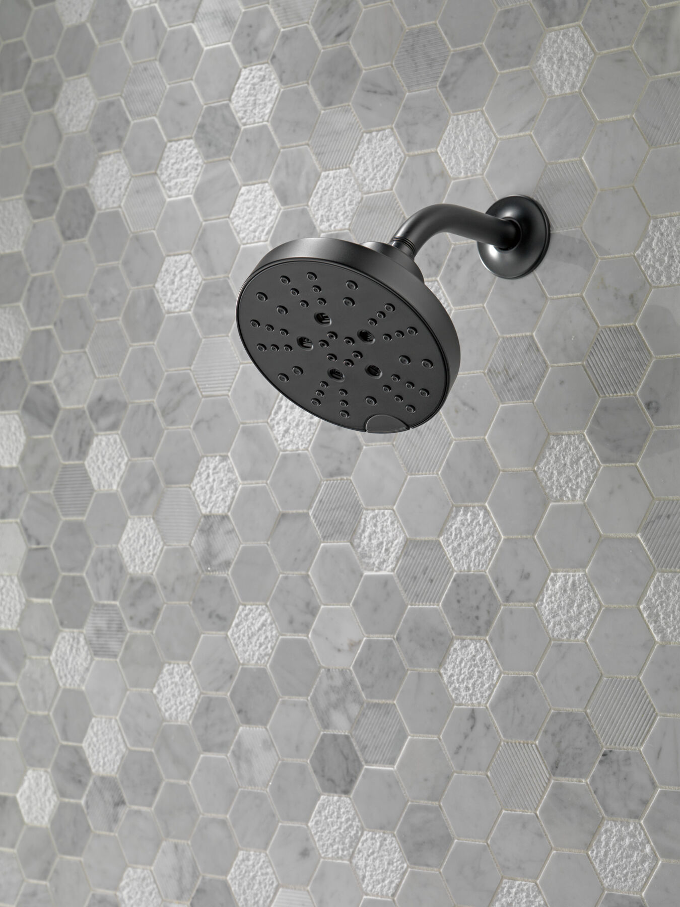 H2Okinetic&reg; 5-Setting Contemporary Raincan Shower Head