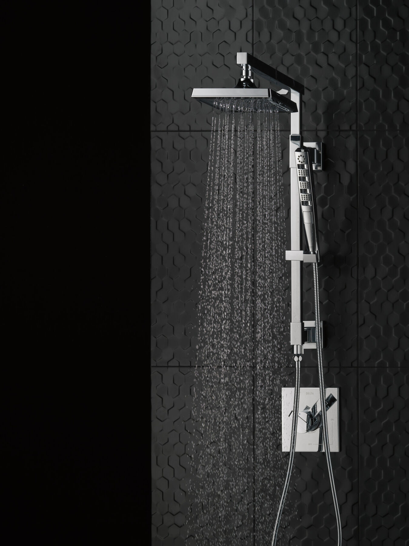 Shower Column 18" Angular