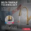 Single-Handle Pull-Down Kitchen Faucet with Touch<sub>2</sub>O&reg; Technology Technology