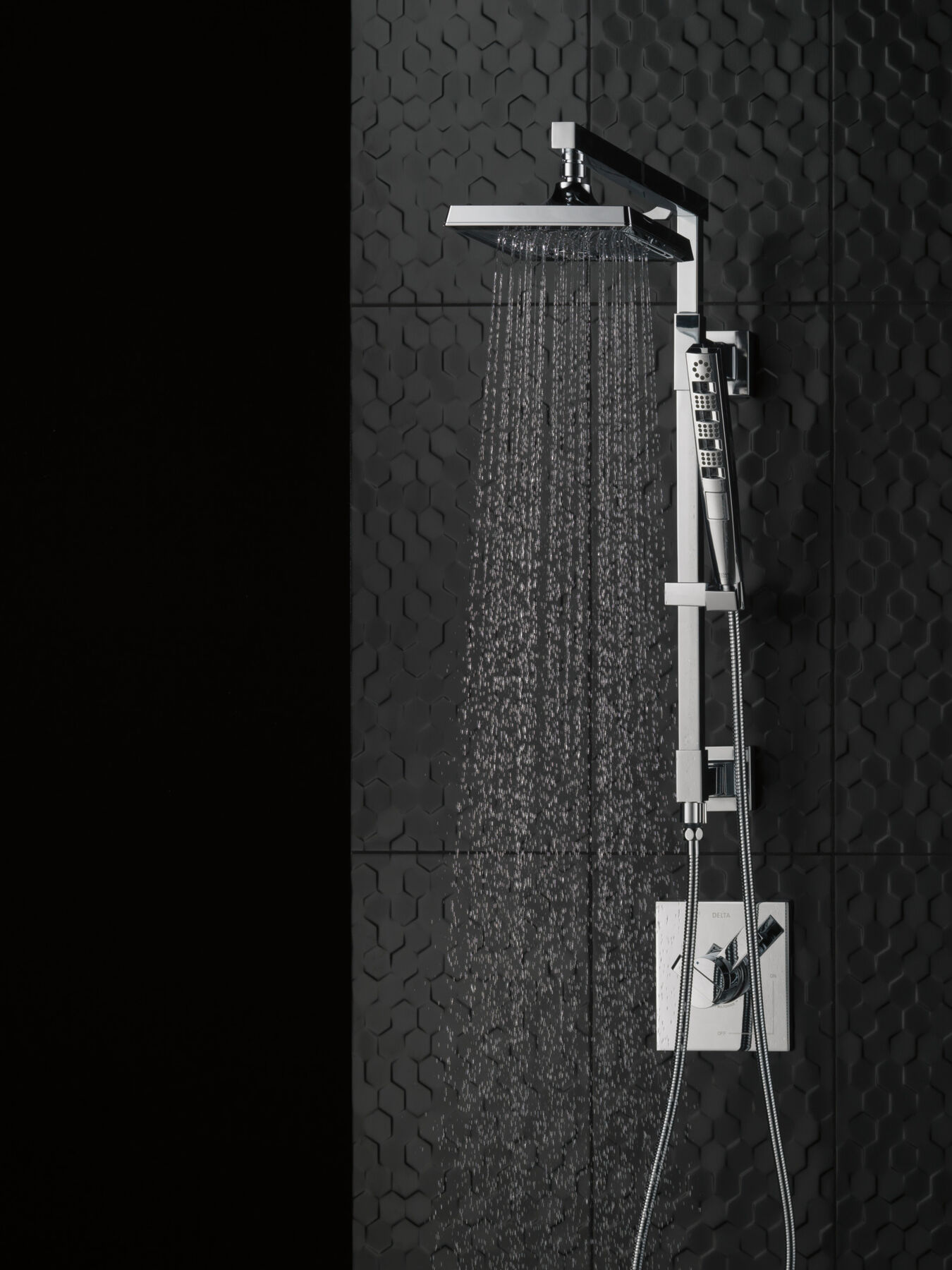 H2Okinetic&reg; 3-Setting Raincan Shower Head