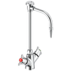 Two Handle Deck Mount Single Shank Laboratory Mixing Faucet