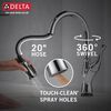 Single-Handle Pull-Down Kitchen Faucet with Touch<sub>2</sub>O&reg; Technology Technology