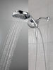HydroRain&reg; H<sub>2</sub>Okinetic&reg; 5-Setting Two-in-One Shower Head