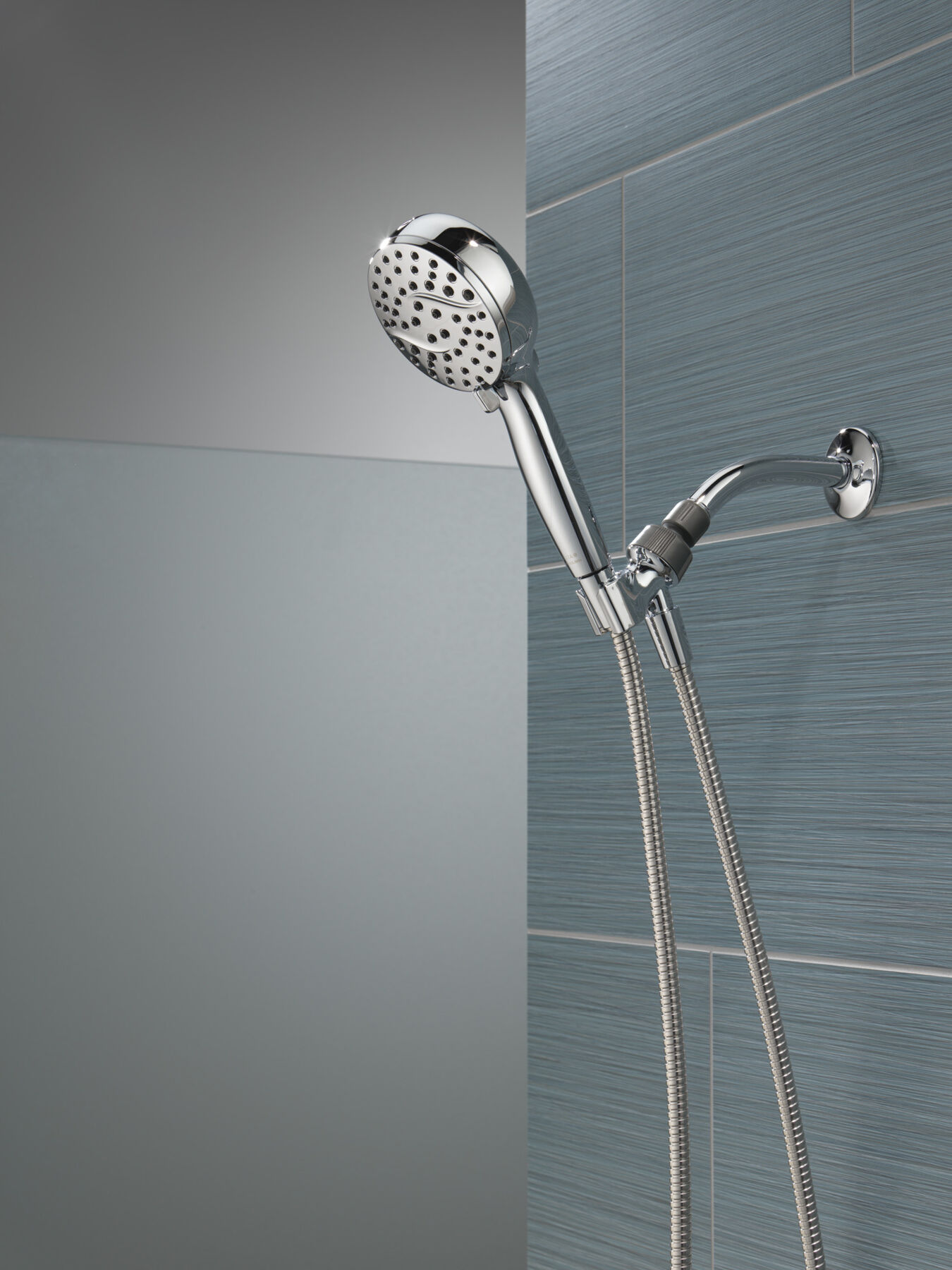 6-Setting Hand Shower with Cleaning Spray