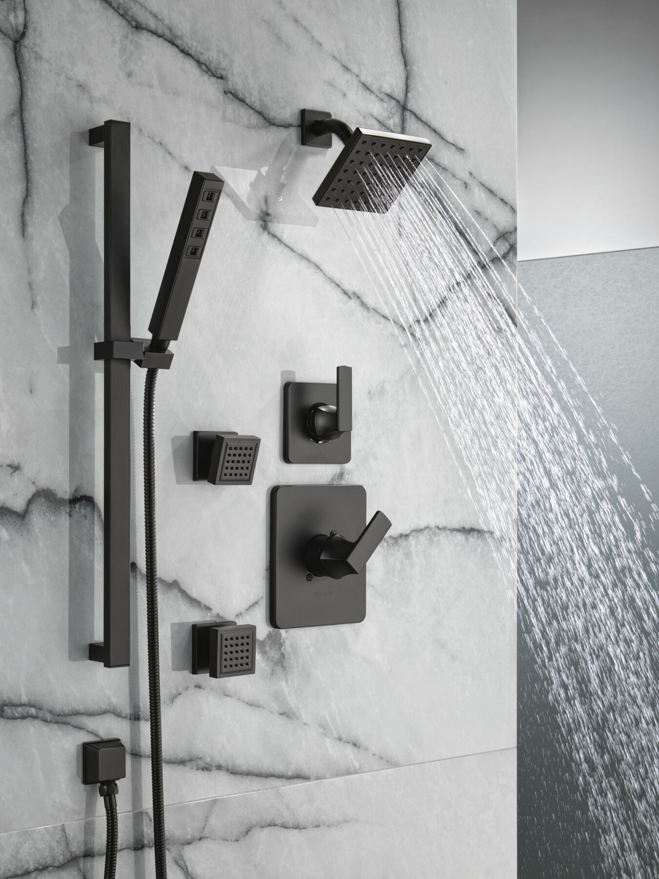 Square Wall Elbow for Hand Shower