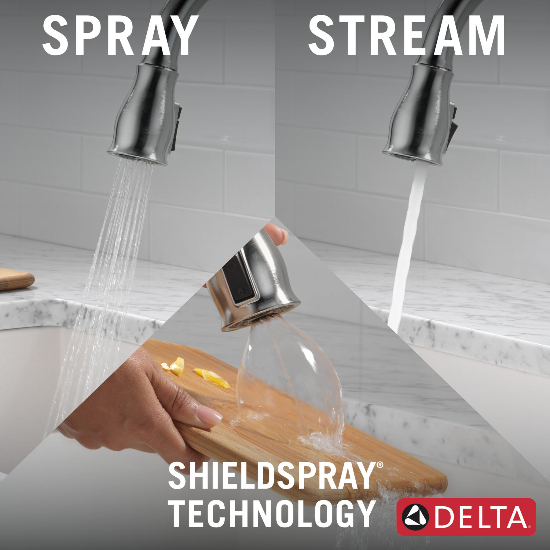 Touch2O&reg; with Touchless&trade; Pull-Down Kitchen 1L with Soap Disp Bundle