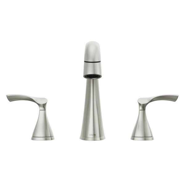 Two Handle Widespread Pull-Down Bathroom Faucet