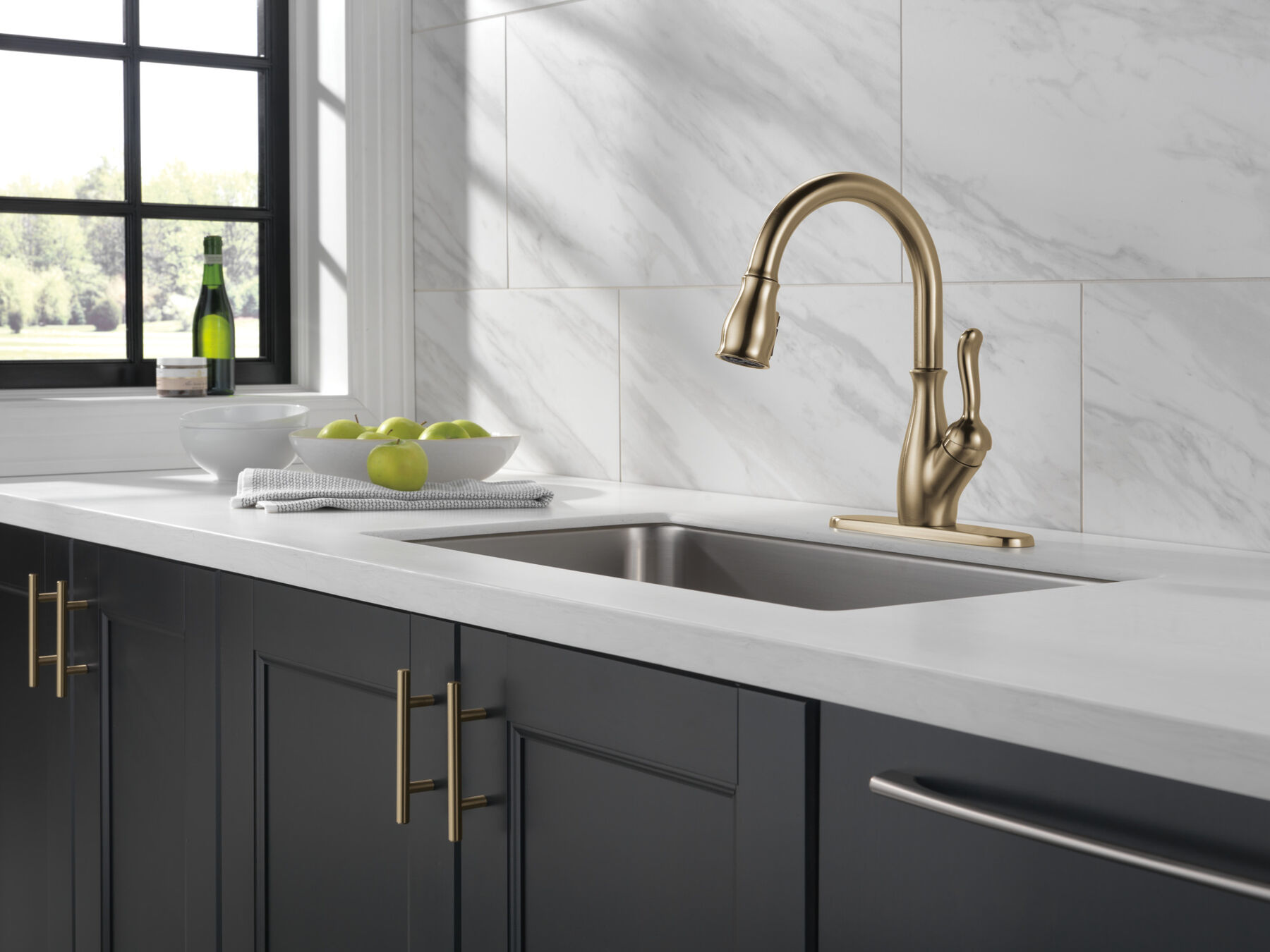 Pull-Down Kitchen 1L with Soap Disp Bundle