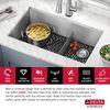 32&rdquo; Undermount Stainless Steel Double Bowl Kitchen Sink with Accessories