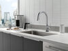 Single Handle Pull-Down Kitchen Faucet with Voice and Touch2O Technology