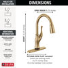 Touch<sub>2</sub>O&reg; Technology Kitchen Faucet with Touchless Technology