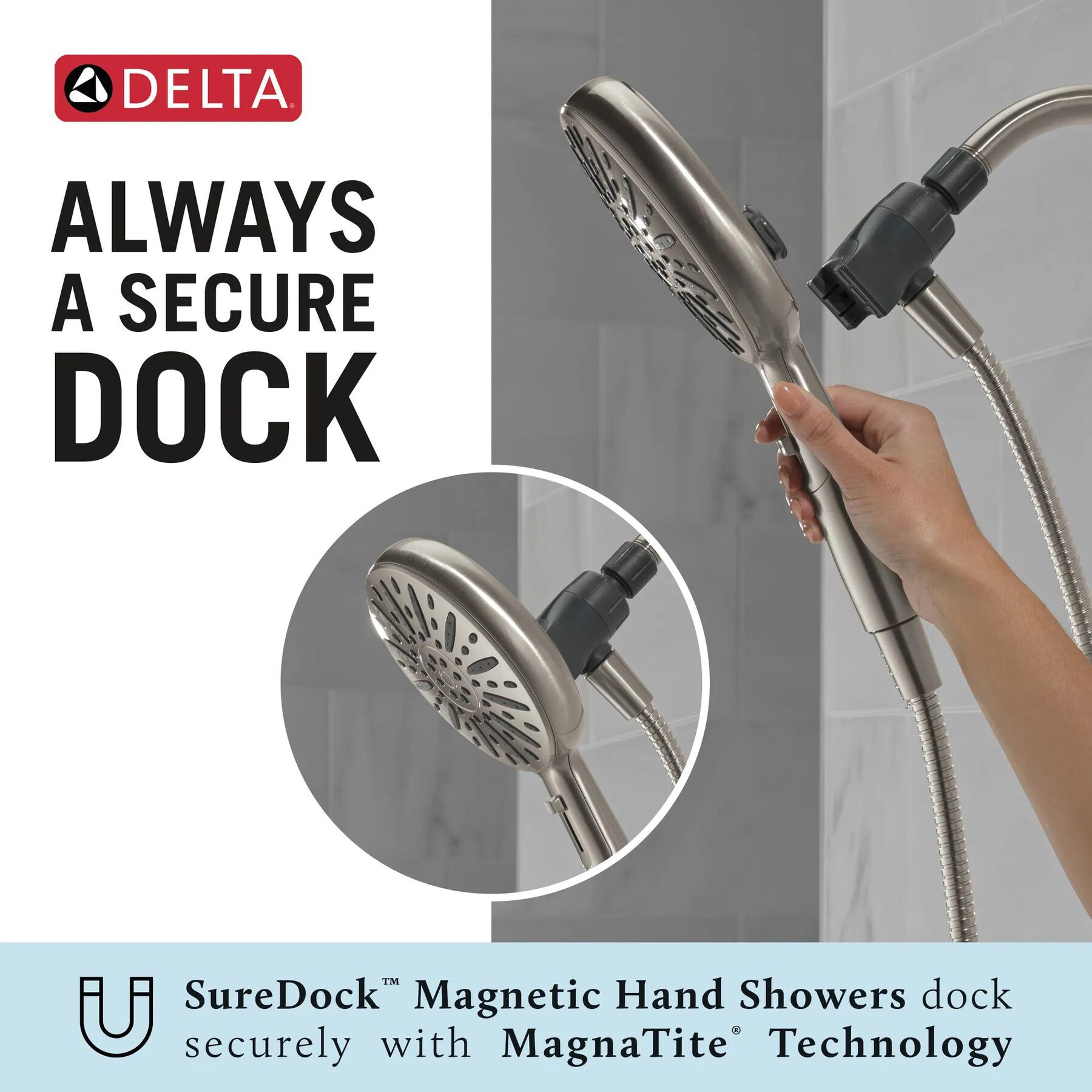 Columbia Combo Pack - Columbia Hand Shower/new Bell Shower Head