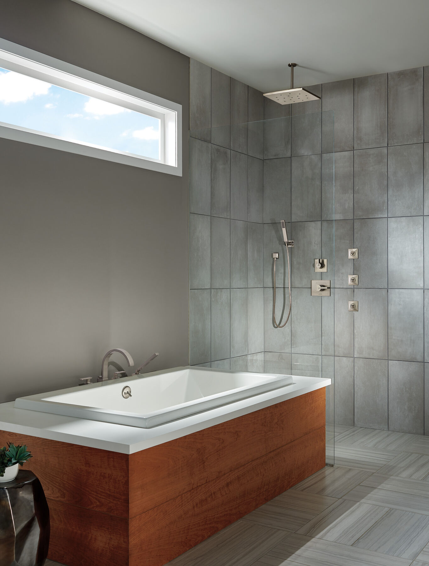Premium Single-Setting Adjustable Wall Mount Hand Shower