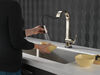 Single Handle Pull Down Bar/Prep Faucet With Touch2O Technology