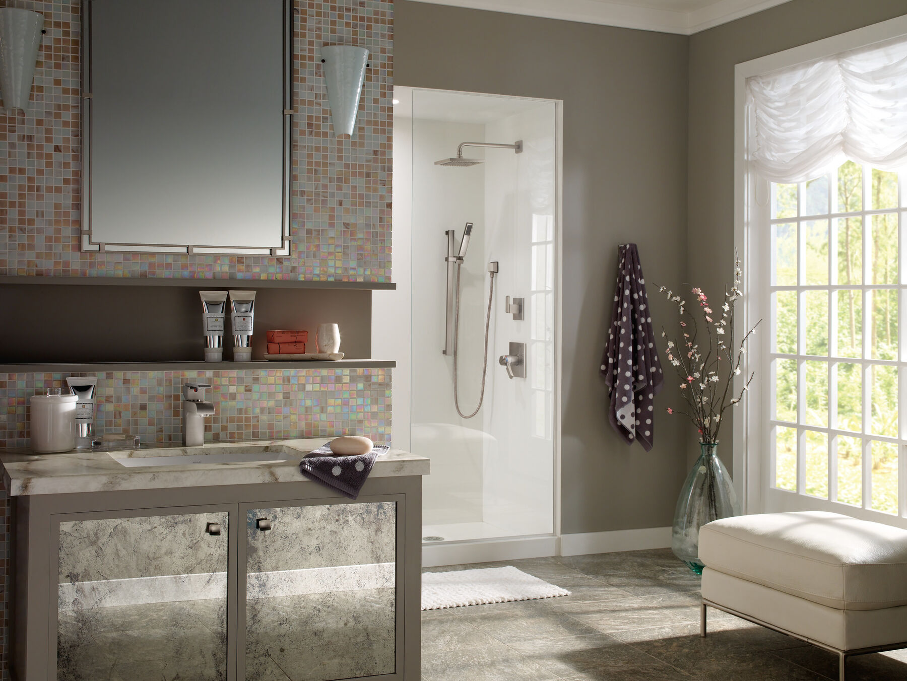 Premium Single-Setting Slide Bar Hand Shower