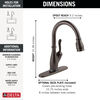 VoiceIQ&reg; Kitchen Faucet with Touch<sub>2</sub>O&reg; Technology with Touchless Technology