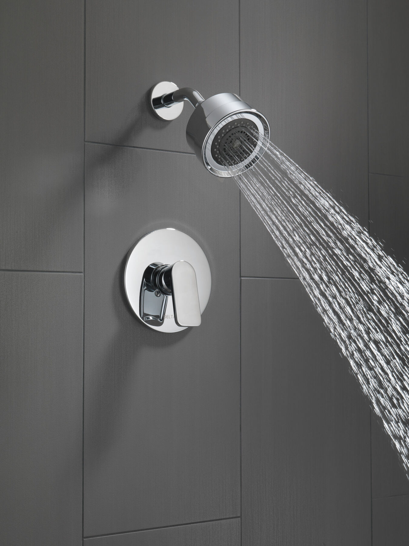 In-Wall Shower Only; with 3F Shower Head Ceramic Valve System