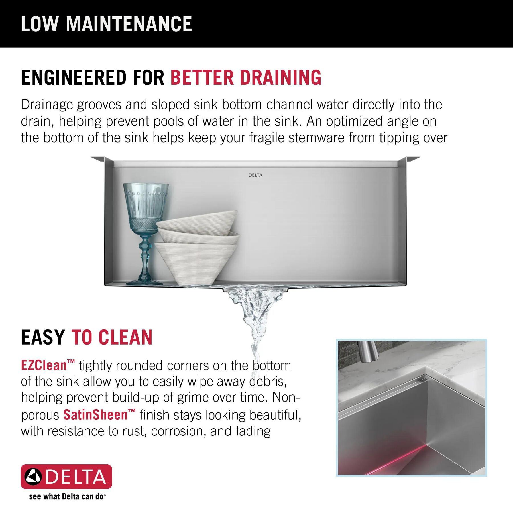 23&rdquo; Workstation Undermount&nbsp;Single Bowl&nbsp;16 Gauge Stainless Steel&nbsp;Kitchen Sink&nbsp;with&nbsp;WorkFlow&trade; Ledge and Accessories