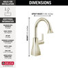 Contemporary Square Beverage Faucet