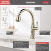 Single Handle Pull-Down Kitchen Faucet with ShieldSpray&reg; Technology