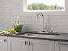 Single Handle Pull-Down Touch<sub>2</sub>O&reg; Technology Kitchen Faucet with Touchless Technology