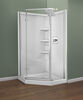 38'' Direct-to-Stud Corner Shower Wall Set