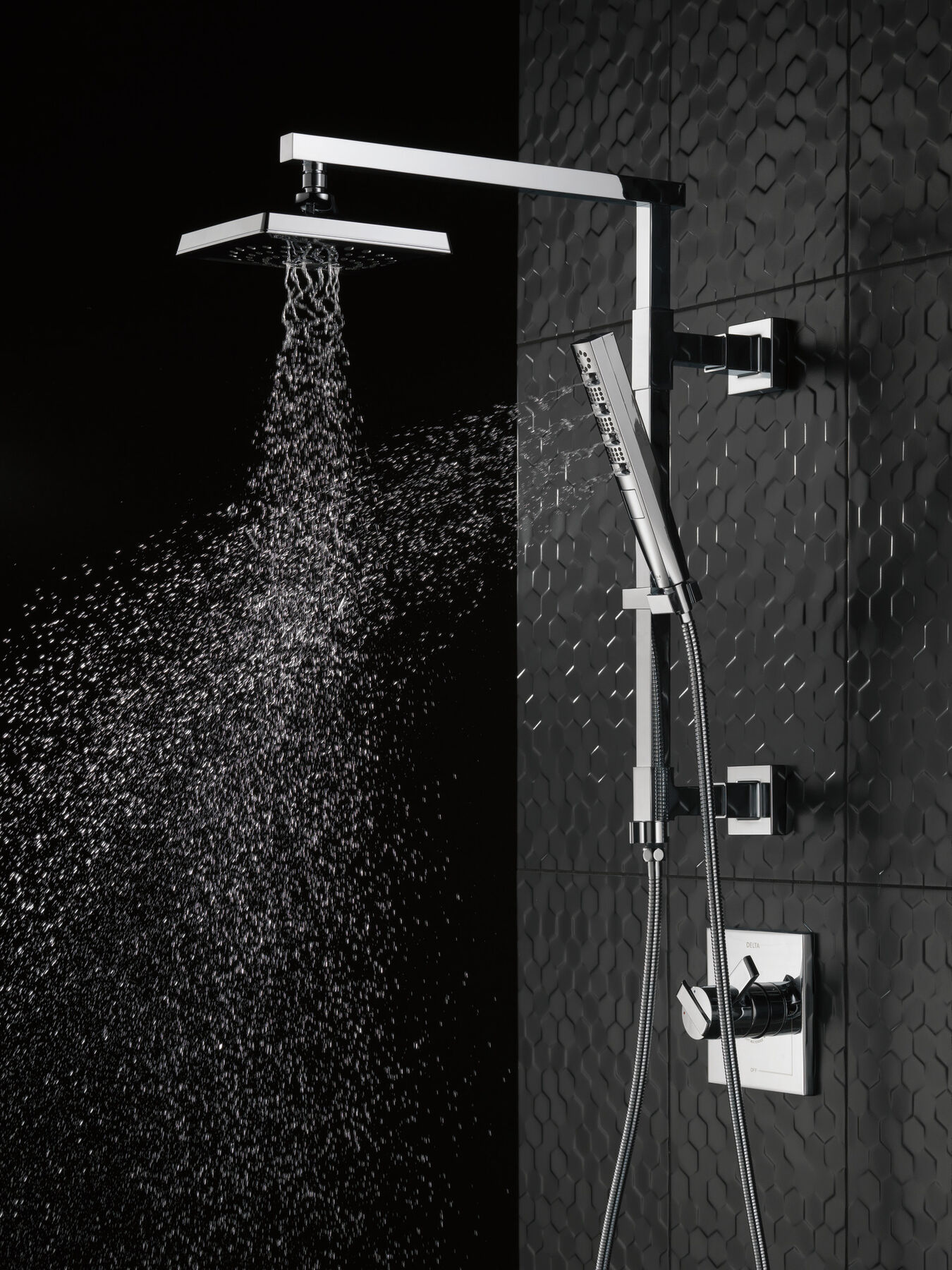 Shower Column 18" Angular