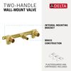 Two Handle Wall Mount Rough