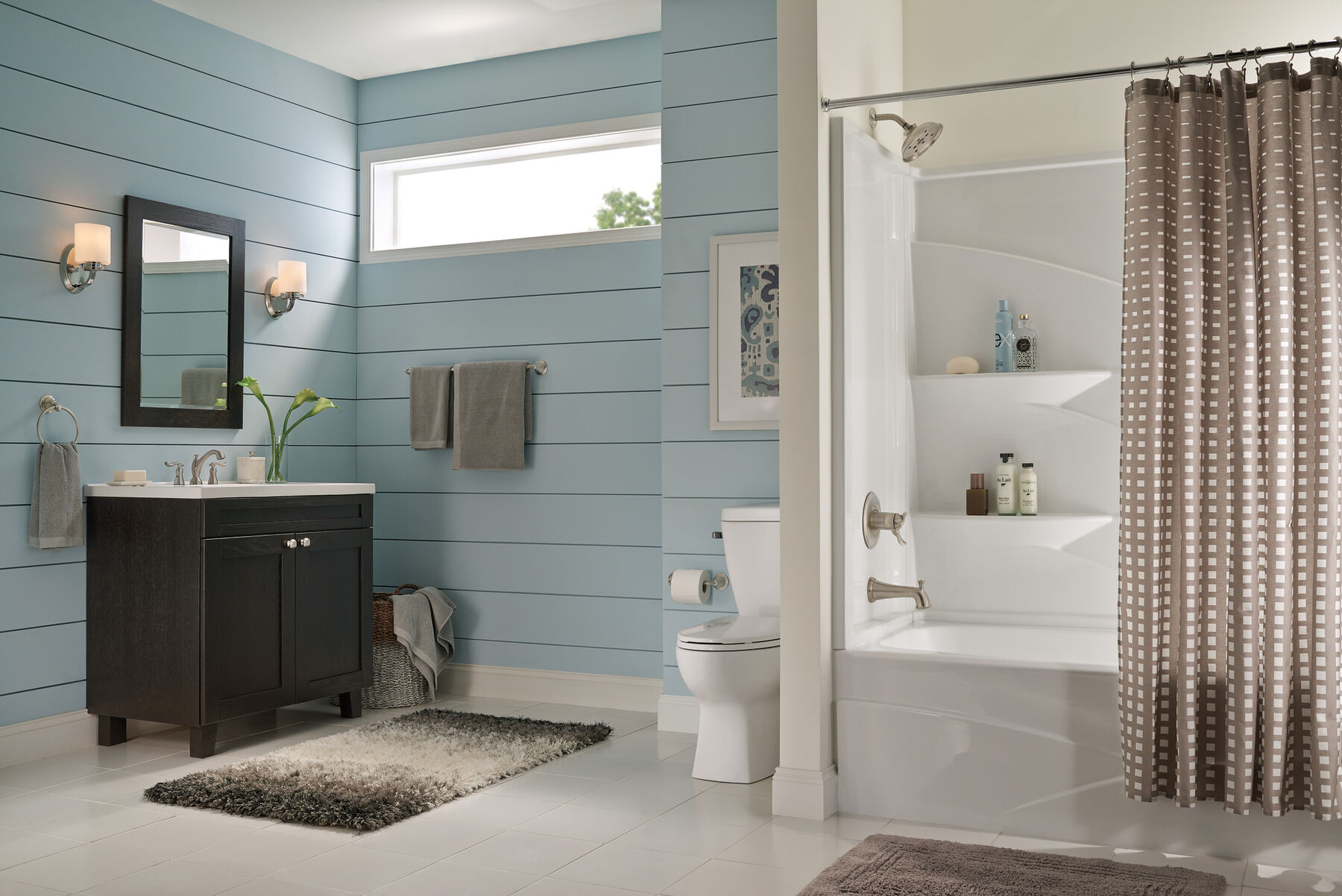 Two Handle Widespread Bathroom Faucet