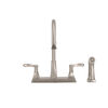 Two Handle Kitchen Faucet with Spray