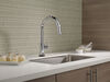 Single Handle Pull-Down Kitchen Faucet with Voice and Touch2O Technology