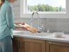 Single Handle Pull-Down Touch<sub>2</sub>O&reg; Technology Kitchen Faucet with Touchless Technology