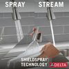 Single Handle Pull-Down Kitchen Faucet with Soap Dispenser and ShieldSpray Technology
