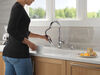 Single Handle Pull-Down Kitchen Faucet with Soap Dispenser and ShieldSpray&reg; Technology
