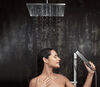 H<sub>2</sub>Okinetic&reg; Single-Setting Slide Bar Hand Shower