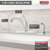 Single Handle Kitchen Faucet with Spray