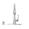 Single Handle Pull-Down Kitchen Faucet with Soap Dispenser and ShieldSpray&reg; Technology