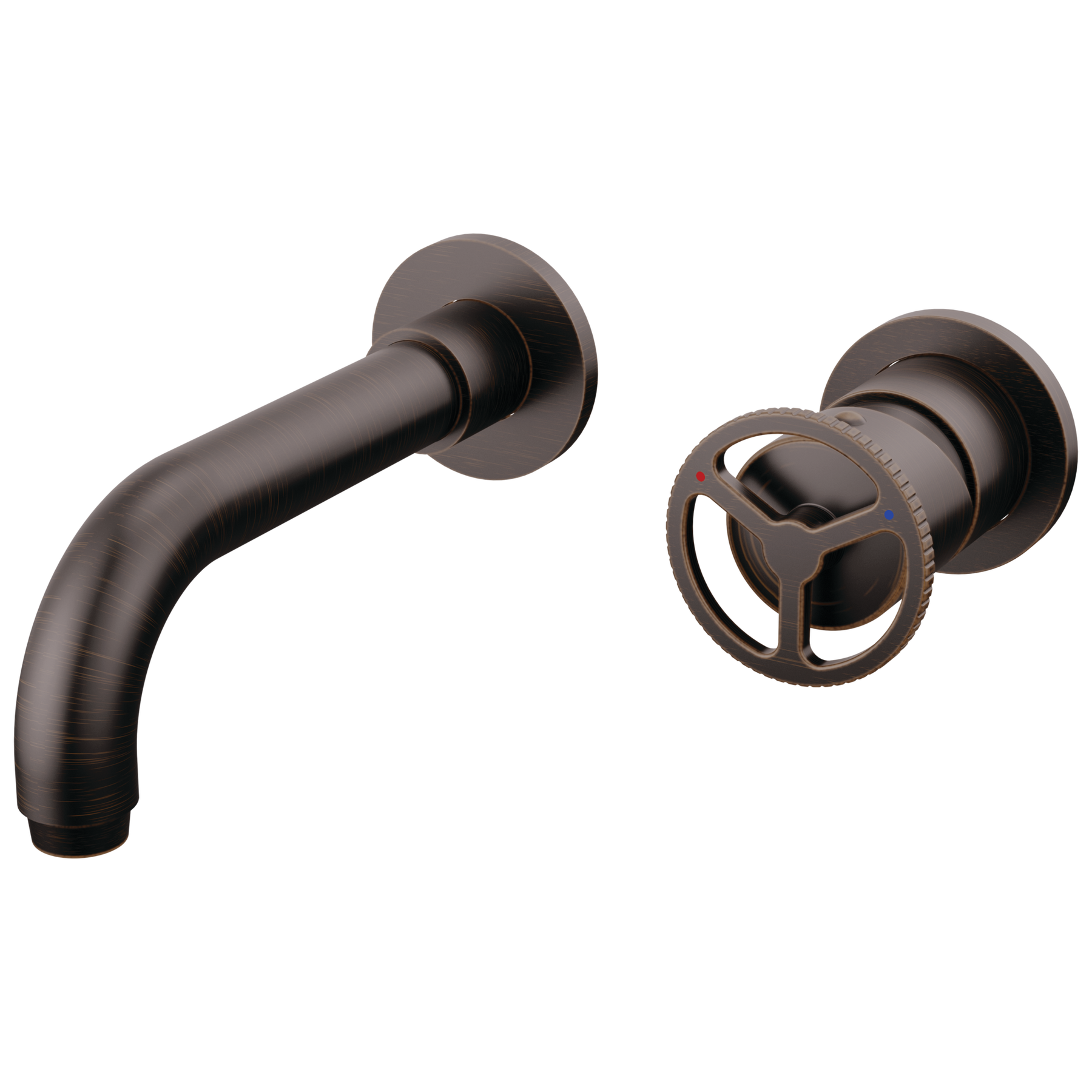 Two Handle Wall Mount Bathroom Faucet Trim