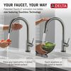 Touch<sub>2</sub>O&reg; Technology Kitchen Faucet with Touchless Technology