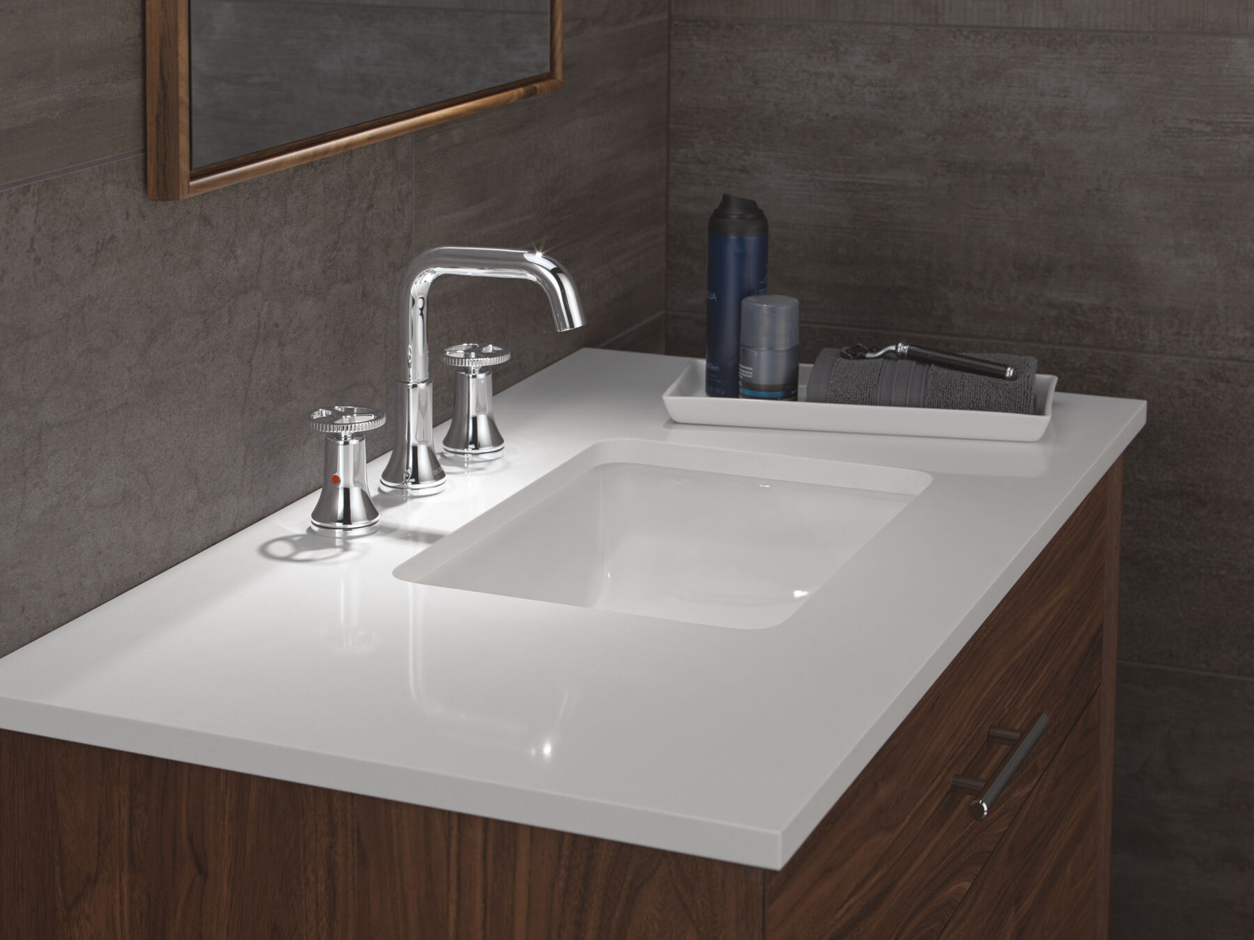 Two Handle Widespread Bathroom Faucet