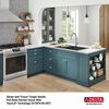 33&rdquo; Drop-In Top Mount&nbsp;16 Gauge Workstation Kitchen Sink Single Bowl&nbsp;with WorkFlow&trade; Ledge and Accessories