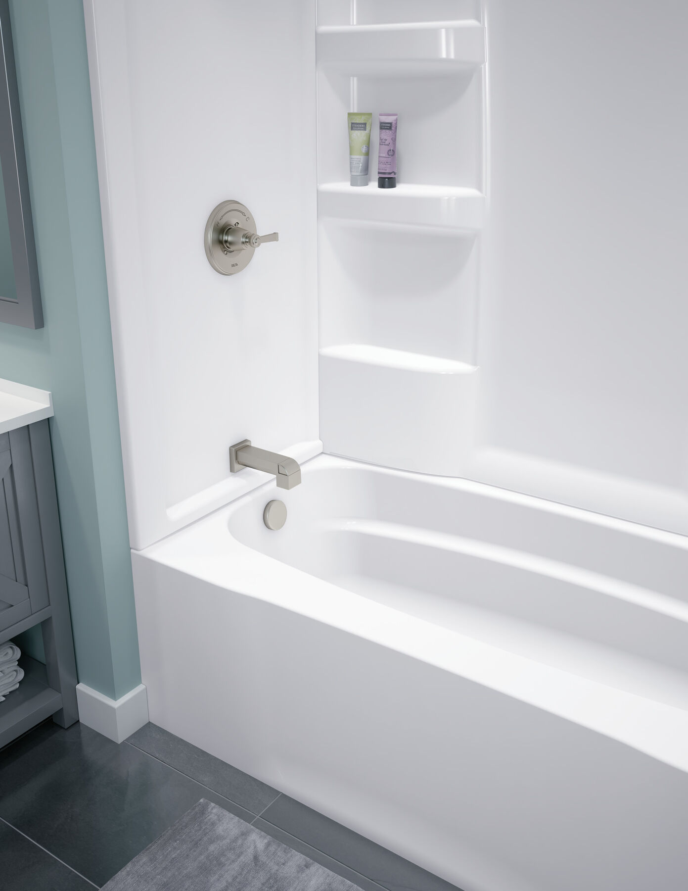 ProCrylic 60 in. x 32 in. Bathtub Surround