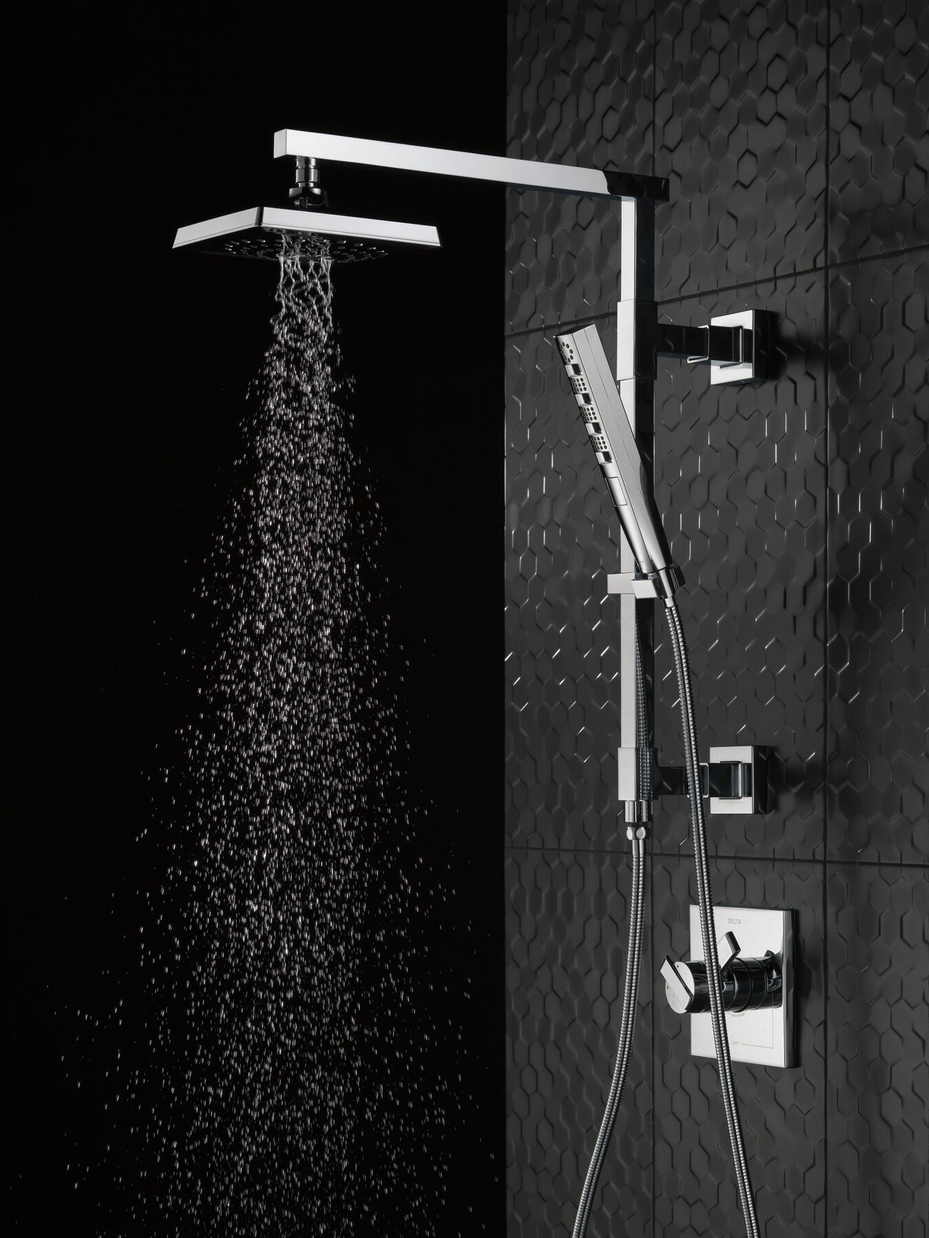 Shower Column 18" Angular