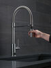 Single Handle Pull-Down Kitchen Faucet With Spring Spout