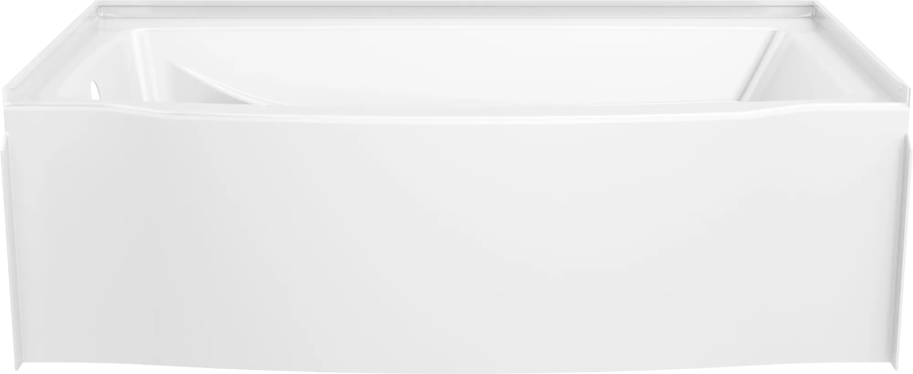 Classic 500 Curve Alcove Bathtub Left Drain 60x32"